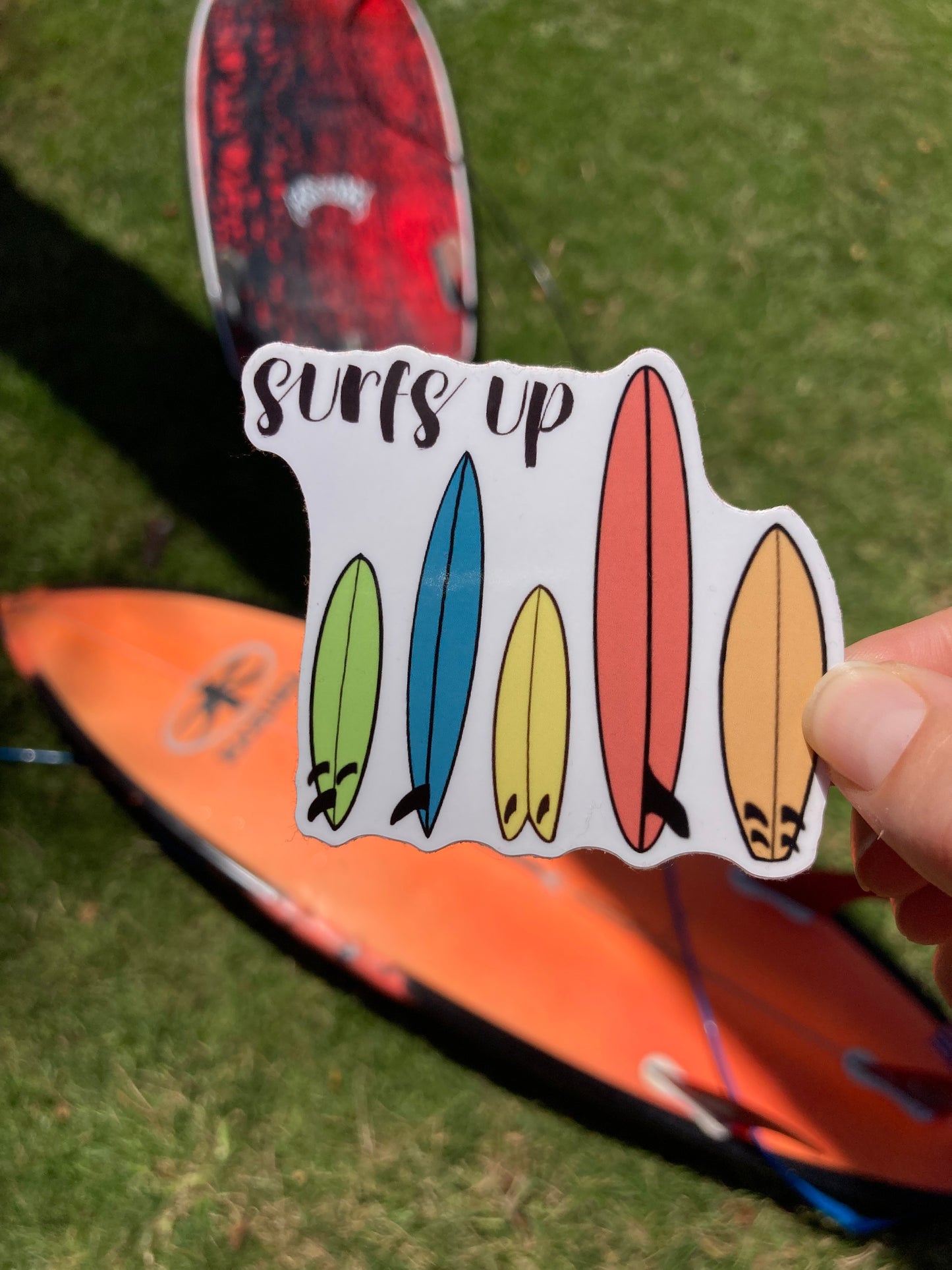 Surfboards Sticker