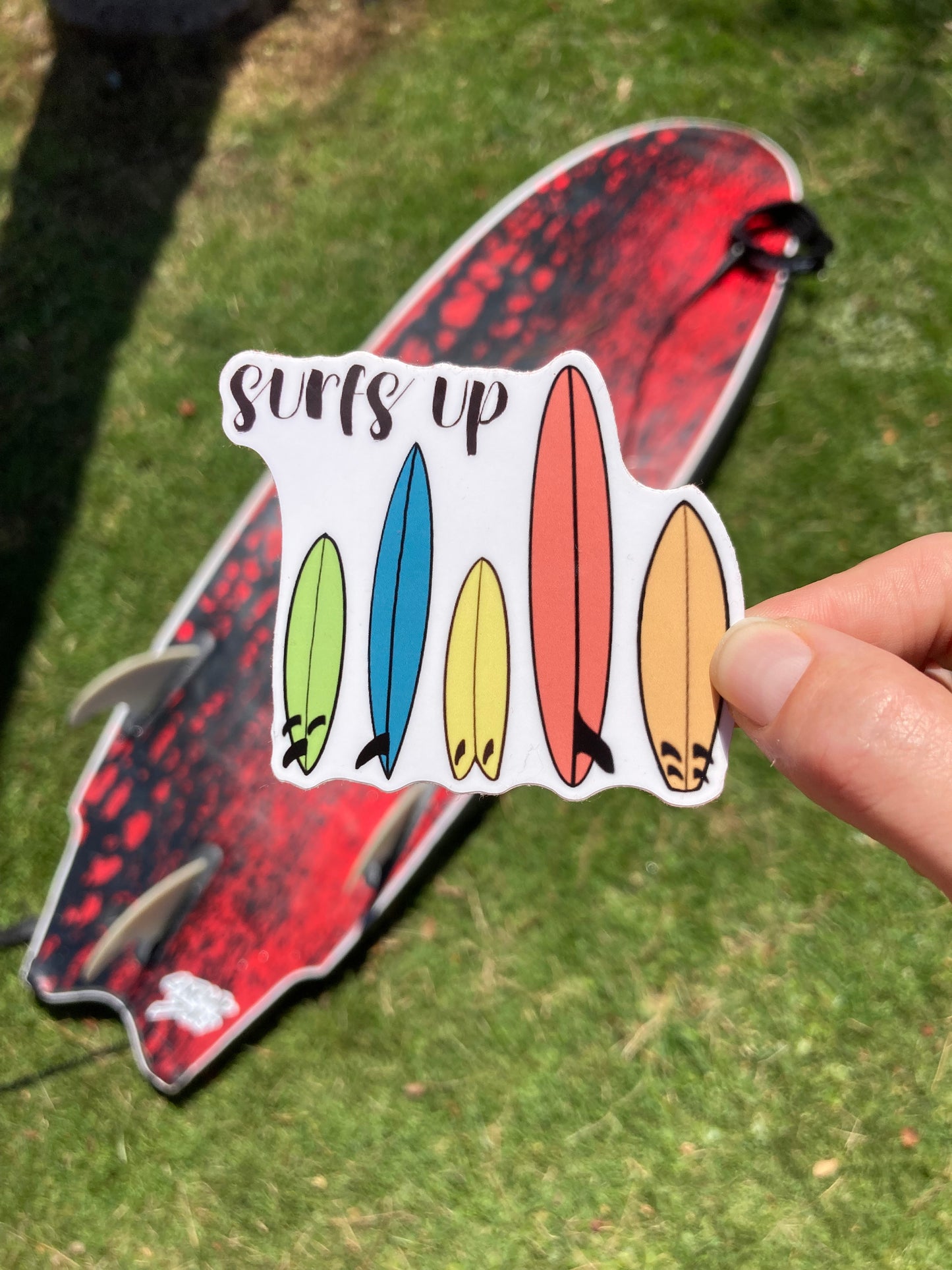 Surfboards Sticker
