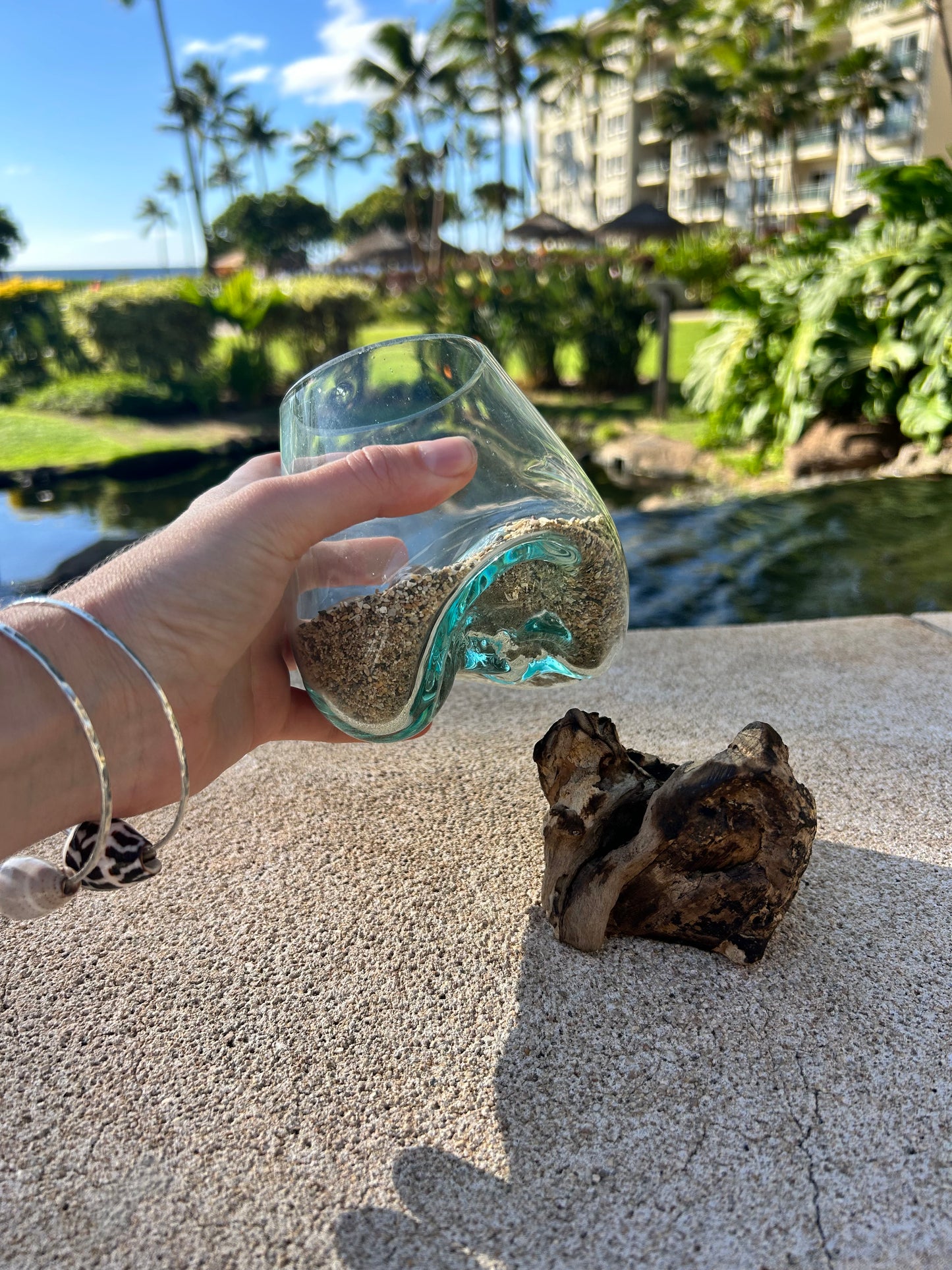 Glass Float Terrarium
