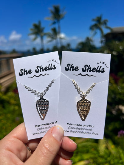 Hebrew Cone Shell Necklace