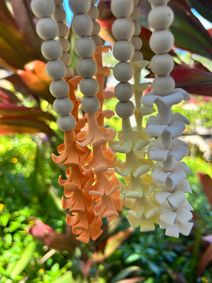 Clay Flower Leis