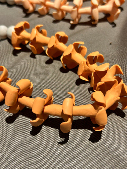 Clay Flower Leis