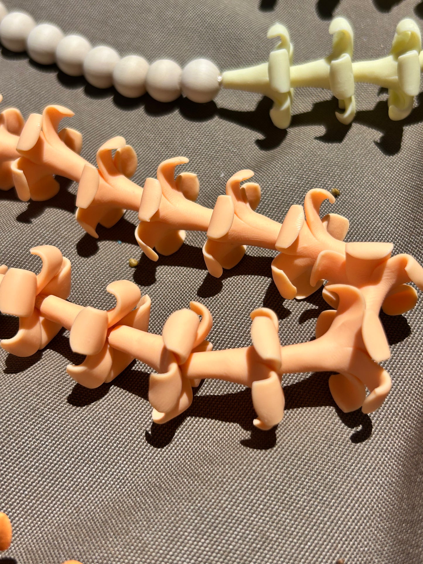 Clay Flower Leis