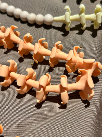 Clay Flower Leis