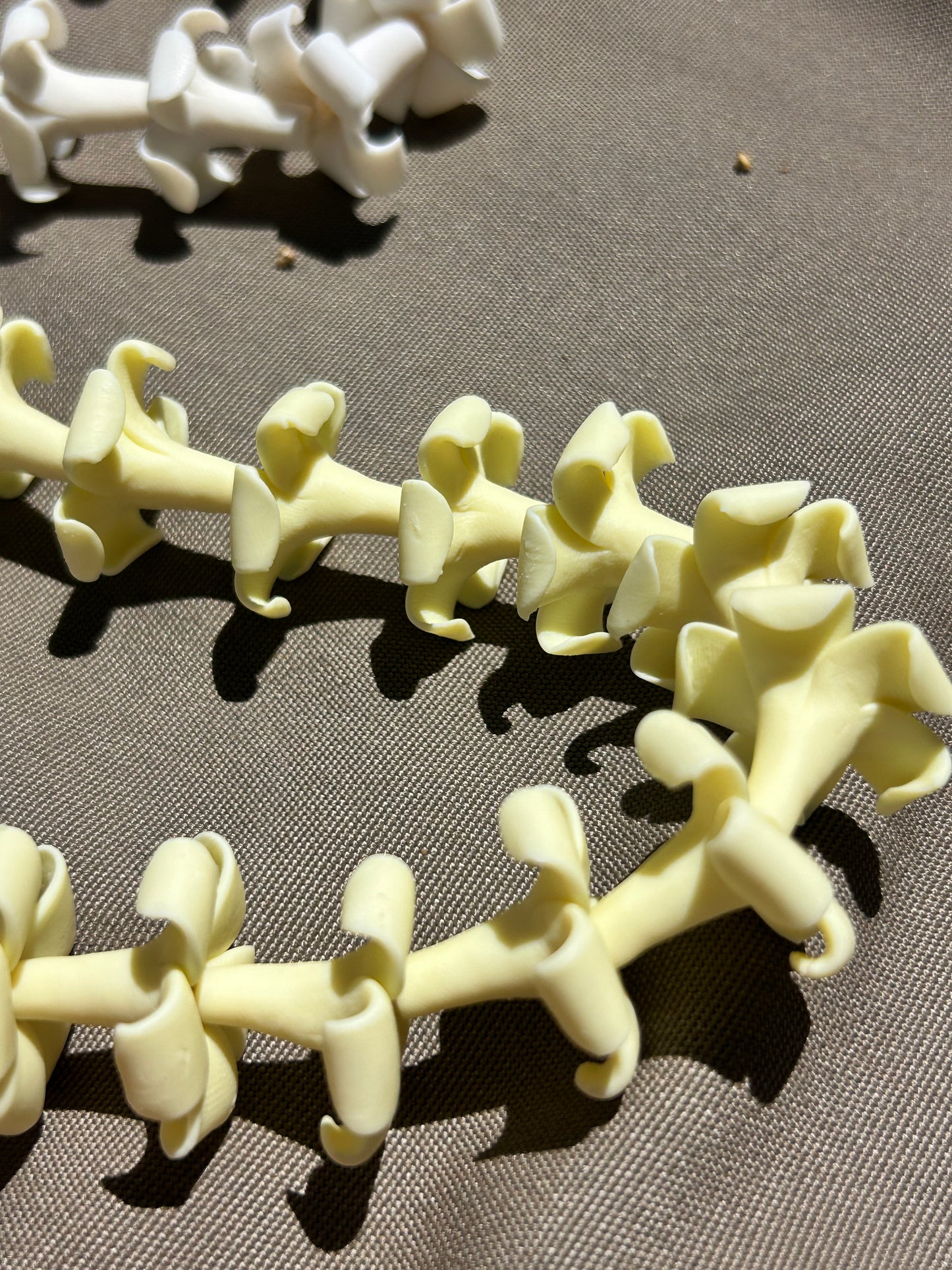 Clay Flower Leis