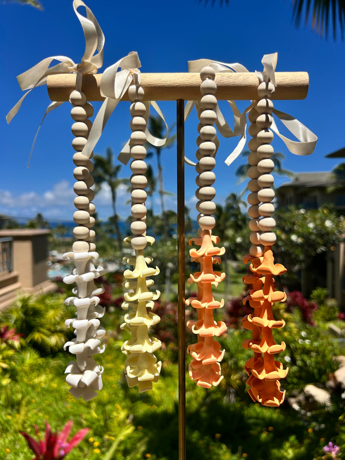 Clay Flower Leis