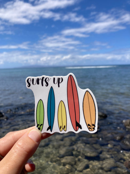 Surfboards Sticker