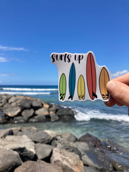 Surfboards Sticker