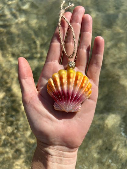 Sunrise Shell Ornament