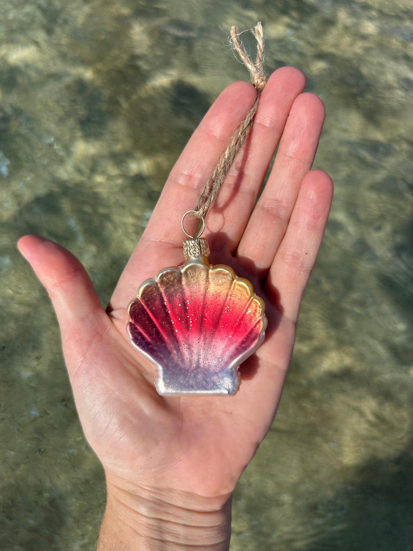 Sunrise Shell Ornament